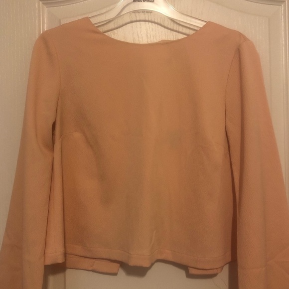 TOPSHOP Pink Top Size 4 - Picture 1 of 7